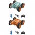 RC Stunt Car 2 4GHz 4WD Rechargeable Twisting Drift Car Double Side Flip Remote Control Vehicle With Light Music For Birthday Christmas Gifts light blue
