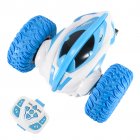 RC Stunt Cars 2.4G Remote Control Tumbling Car Double-Sided Driving 360-degree Rotating Car Toy For Boys Birthday Gifts T02B blue