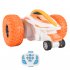 RC Stunt Cars 2 4G Remote Control Tumbling Car Double Sided Driving 360 degree Rotating Car Toy For Boys Birthday Gifts T02B orange