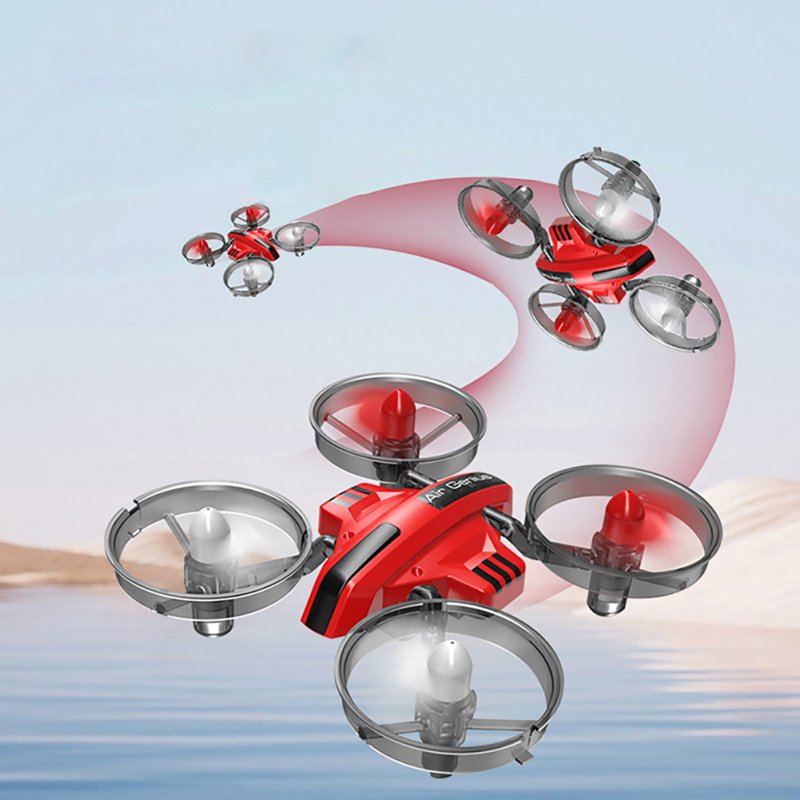 2.4G RC Mini Drone Boat 3-In-1 Waterproof RC Vehicle Quadcopter Boat Model Toys 1 Battery