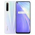 REALME 6 Global Version 4GB 128GB 6 5Inch Moblie Phone Helio G90T Octa Core 64MP Quad Camera Cellphone 430mAh 30W EU Charger white