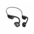 REMAX Air Conduction Headphones Sports Wireless Earphones With Built in Mic Waterproof HD Sound Earphones For Running Cycling Hiking Driving black
