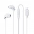 REMAX RM 518 Headphones Wired Microphone Earbud In Ear Earphones Built in Call Control Clear Audio For Most Mobile Devices Black  3 5 socket