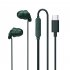 REMAX RM 518 Headphones Wired Microphone Earbud In Ear Earphones Built in Call Control Clear Audio For Most Mobile Devices Black  3 5 socket