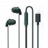 REMAX RM 518 Headphones Wired Microphone Earbud In Ear Earphones Built in Call Control Clear Audio For Most Mobile Devices Black  3 5 socket