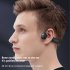 REMAX Rb S33 Bone Conduction Headphones Wireless Bluetooth Earphone Waterproof Sports Headset Black
