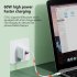 REMAX Rc c011 Data Cable Storage Box 60w Fast Charging Line Electronic Gadgets Organizer With Card Removal Pin White