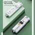 REMAX Rc c011 Data Cable Storage Box 60w Fast Charging Line Electronic Gadgets Organizer With Card Removal Pin White