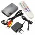 RF to AV Analog TV Receiver Converter Modulator Power Adapter USB with Video US plug