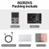 RG353V RG353VS Retro Handheld Game Console 3 5 Inch Screen Mini Retro Game Console Black 16 128GB