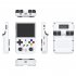 RG353V RG353VS Retro Handheld Game Console 3 5 Inch Screen Mini Retro Game Console Black 16 128GB