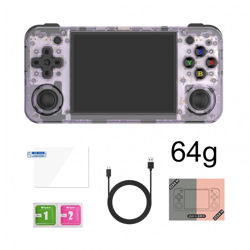RG35XX H Video Game Console 3300mAH Rechargeable Battery Portable Controller