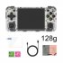 RG35XX H Video Game Console 3300mAH Rechargeable Battery Game Console Portable Retro Arcade Controller White 64G