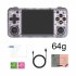 RG35XX H Video Game Console 3300mAH Rechargeable Battery Game Console Portable Retro Arcade Controller White 64G