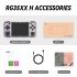 RG35XX H Video Game Console 3300mAH Rechargeable Battery Game Console Portable Retro Arcade Controller White 64G