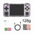 RG35XX H Video Game Console 3300mAH Rechargeable Battery Game Console Portable Retro Arcade Controller White 64G