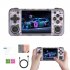RG35XX H Video Game Console 3300mAH Rechargeable Battery Game Console Portable Retro Arcade Controller White 64G