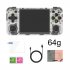 RG35XX H Video Game Console 3300mAH Rechargeable Battery Game Console Portable Retro Arcade Controller White 64G