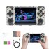 RG35XX H Video Game Console 3300mAH Rechargeable Battery Game Console Portable Retro Arcade Controller White 64G