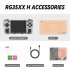 RG35XX H Video Game Console 3300mAH Rechargeable Battery Game Console Portable Retro Arcade Controller White 64G