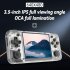 RG35XX H Video Game Console 3300mAH Rechargeable Battery Game Console Portable Retro Arcade Controller White 64G