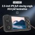 RG35XX H Video Game Console 3300mAH Rechargeable Battery Game Console Portable Retro Arcade Controller White 64G
