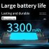 RG35XX H Video Game Console 3300mAH Rechargeable Battery Game Console Portable Retro Arcade Controller Black 128G