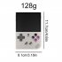 RG35XX PLUS Retro Handheld Game Console 3 5 Inch IPS Screen 3300mAH Rechargeable Battery Game Controller 64G Black