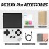 RG35XX PLUS Retro Handheld Game Console 3 5 Inch IPS Screen 3300mAH Rechargeable Battery Game Controller 64G Gray