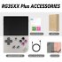 RG35XX PLUS Retro Handheld Game Console 3 5 Inch IPS Screen 3300mAH Rechargeable Battery Game Controller 64G Gray