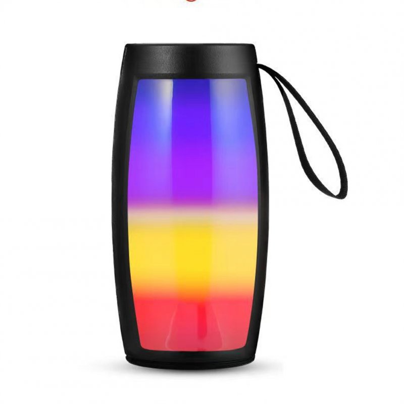 RGB Colorful Luminous Speaker Bluetooth Portable Card Fm Speaker Music Player