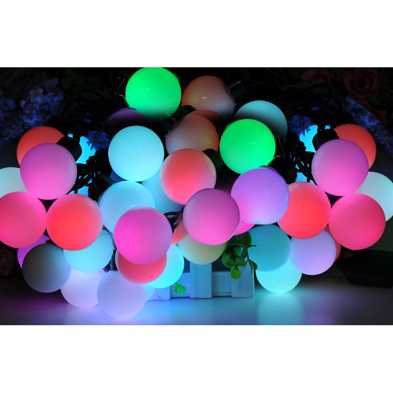 RGB Large LED String Ball Lights