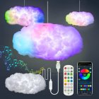 RGB Led Colorful Cloud Light Kit with RC Usb Powered Adjustable Brightness