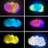 RGB Led Colorful Cloud Light Kit with Remote Control Usb Powered Adjustable Brightness