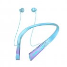 RGB Lighting Headphones Wireless Headphones Noise Canceling Headphones Magnetic Headphones With Neck Cable