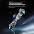 RGB Lighting Headphones Wireless Headphones Noise Canceling Headphones Magnetic Headphones With Neck Cable Gradient black