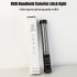 RGB Photographic Video Lights 360   Full Color Portable Photography Lighting 2700 7500K Dimmable Camera Lamp black