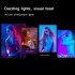 RGB Photographic Video Lights 360   Full Color Portable Photography Lighting 2700 7500K Dimmable Camera Lamp black