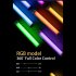 RGB Photographic Video Lights 360   Full Color Portable Photography Lighting 2700 7500K Dimmable Camera Lamp black
