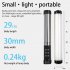 RGB Photographic Video Lights 360   Full Color Portable Photography Lighting 2700 7500K Dimmable Camera Lamp black
