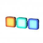 RGB Video Light Rechargeable 2000mAh Battery 60 High Color LED Beads 360° Full Color