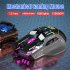 RGB Wired Gaming Mouse with 13 Lights RGB Backlit 12800 Dpi Adjustable Gaming Mice for Laptop PC Gamer Black