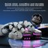 RGB Wired Gaming Mouse with 13 Lights RGB Backlit 12800 Dpi Adjustable Gaming Mice for Laptop PC Gamer Black