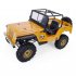 RGT EX86010 CJ 1 10 2 4G 4WD Split Transmission All terrain Off road Rock Crawler Climbing Vehicle RC Car RTR yellow