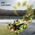 RH 821 08 Drone Mini Quadcopter Lighting UFO Drone Fixed Altitude Remote Control Aircraft Children Toys Yellow
