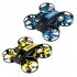 RH 821 08 Drone Mini Quadcopter Lighting UFO Drone Fixed Altitude Remote Control Aircraft Children Toys Yellow