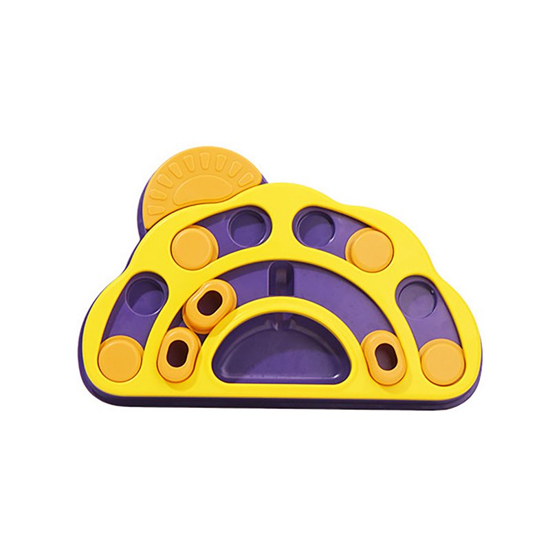 Slow Feeder Bowl With Non Slip Base Anti-Choking Bloat Stop Puzzle Bowl For Dogs Cats Rabbits Chinchillas Hamsters 