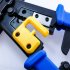 RJ45 Crimp Tool For Pass Through Connectors Professional Ethernet Crimper For Cat6 Cat5 8P8C RJ12 Connectors Ethernet Crimper Crimping Tool Pass Through Clamp