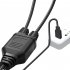 RJ45 Ethernet Splitter 1 Male To 2 Male Network Extension Connector Ethernet Switch With Usb Charging Cable 1 35m black