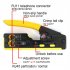 RJ45 Ratcheting Modular Data Cable Crimper Wire Cutter Practical Eliminates Accidental Contact Wire Stripper For Cat5 Cat6 Cat7 8P 8C RJ12 Standard 7SQ 712B wit